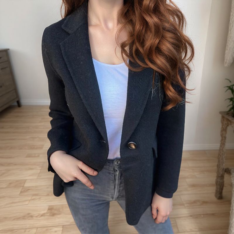 Leandra™ - Soft button-down blazer