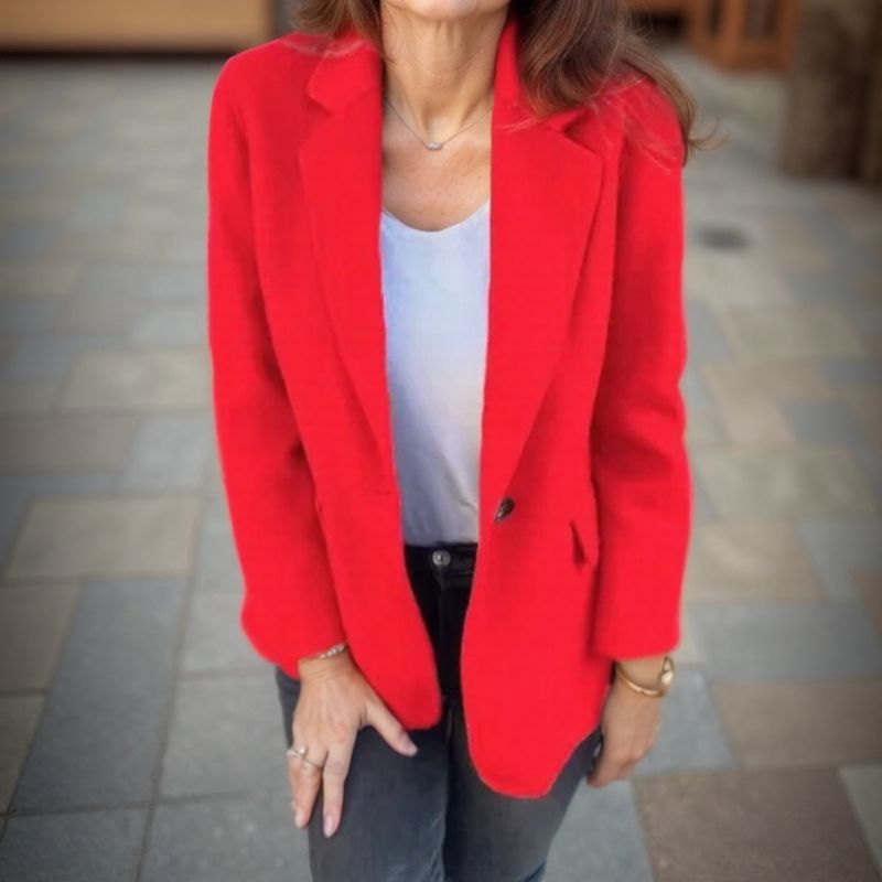 Leandra™ - Soft button-down blazer