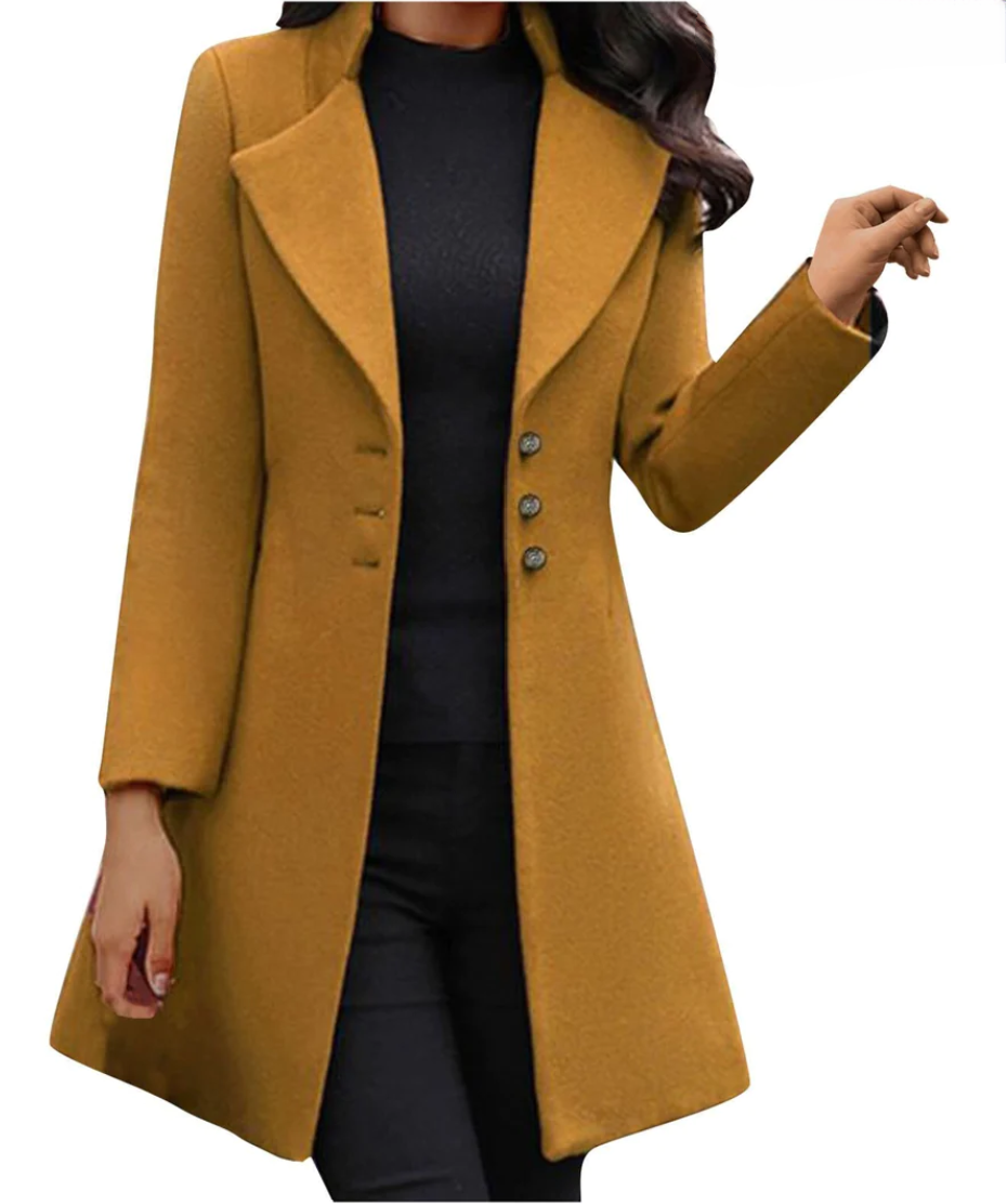 Clemency - Women's Elegant Italian en Trench Coat | Ideal for Autumn/Winter
