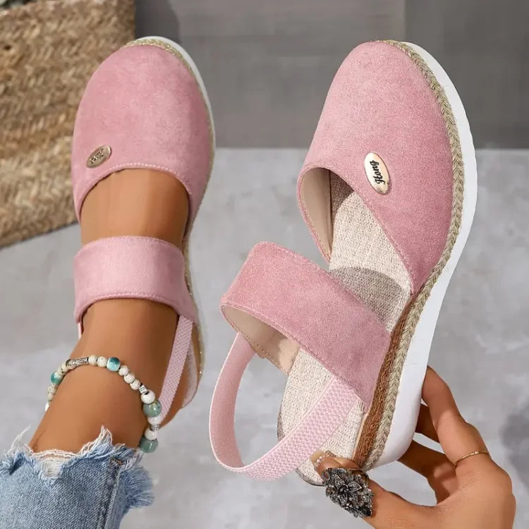 Lioraelle - Orthopaedic Sandals with Platform, Ventilated and Casual
