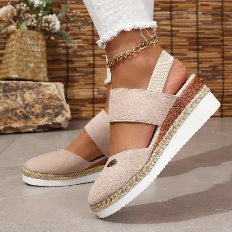 Lioraelle - Orthopaedic Sandals with Platform, Ventilated and Casual
