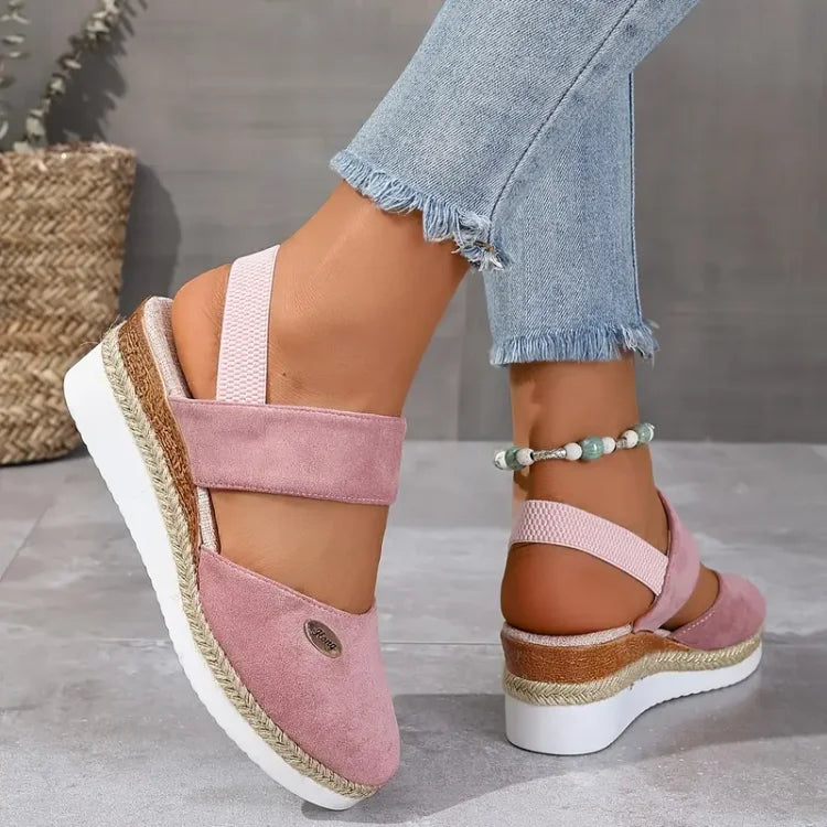Lioraelle - Orthopaedic Sandals with Platform, Ventilated and Casual