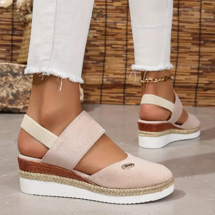 Lioraelle - Orthopaedic Sandals with Platform, Ventilated and Casual