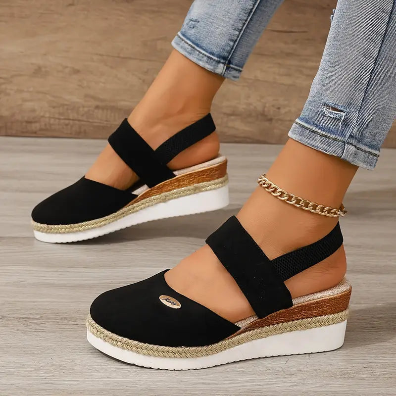 Lioraelle - Orthopaedic Sandals with Platform, Ventilated and Casual