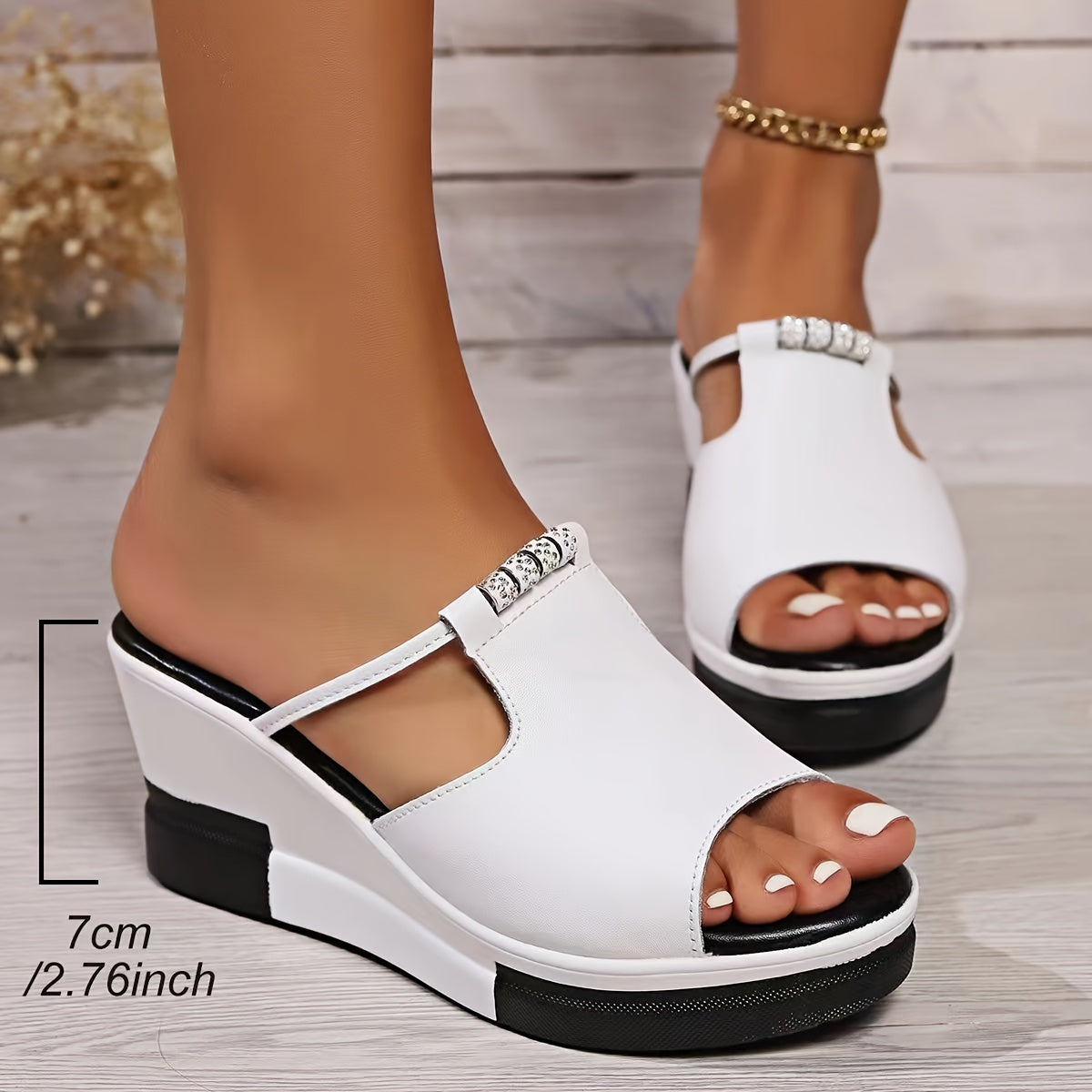 Evania - Comfortable platform orthopedic sandals for women