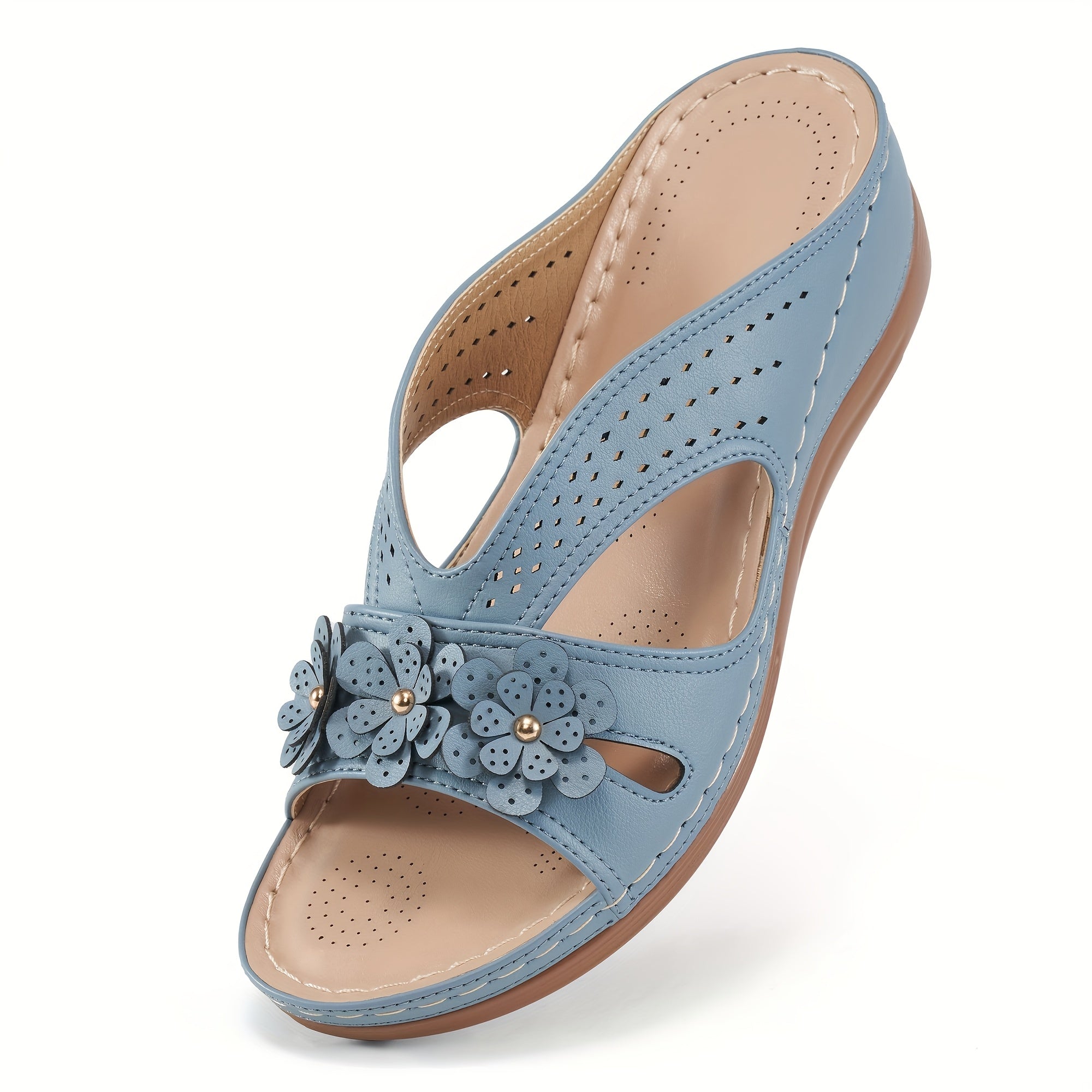 Norabel - Orthopaedic Comfort Wedge Sandals – Stability, Lightness and Natural Posture