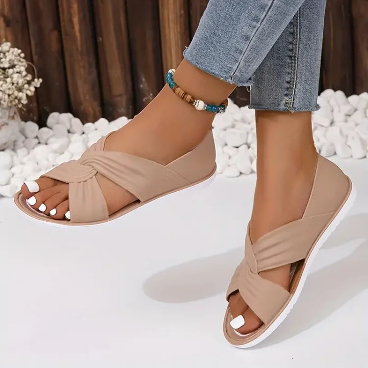 Florinda - Comfortable bow tie sandals for women