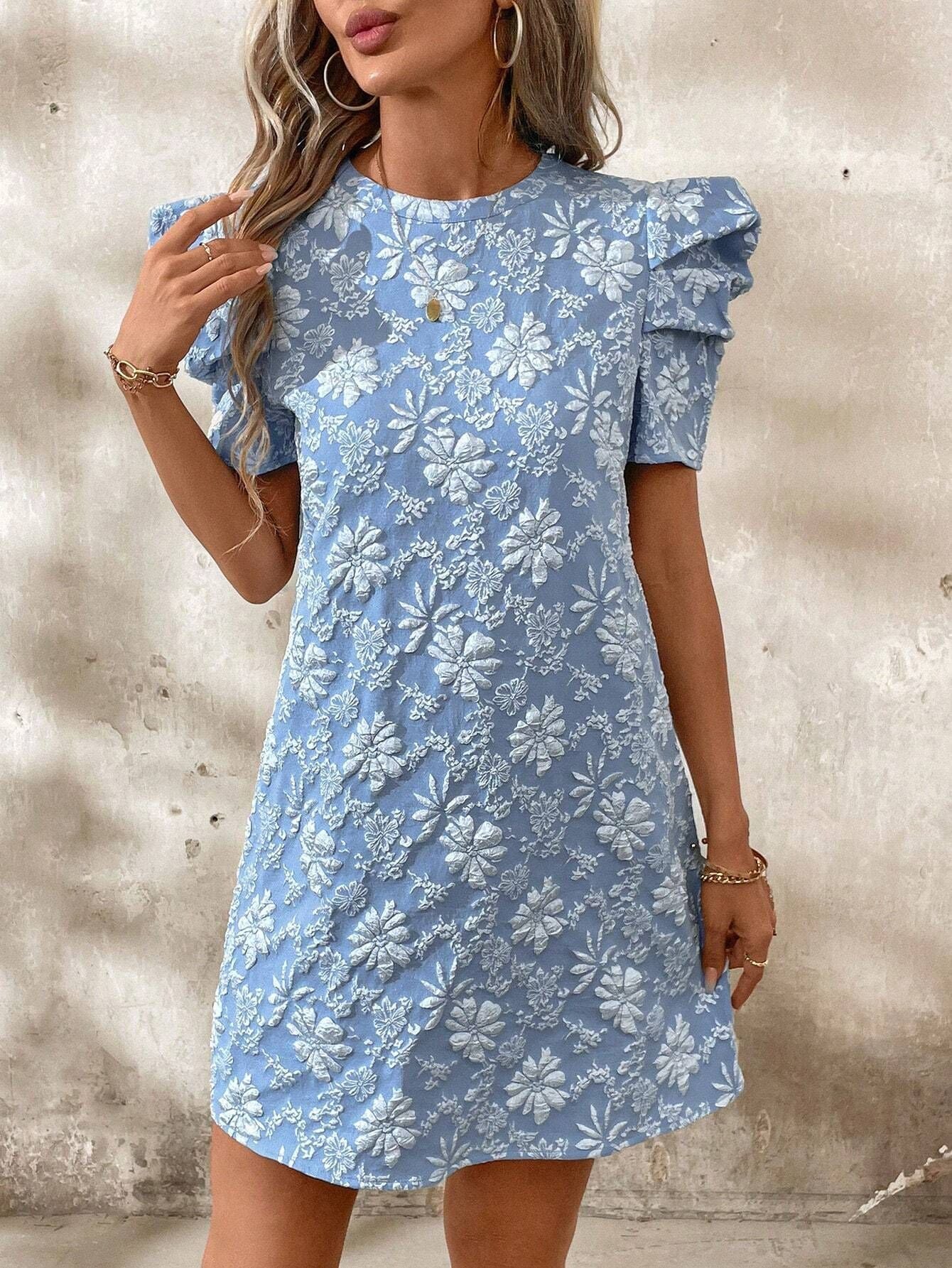 Sylira™ - Elegante bloemenjurk