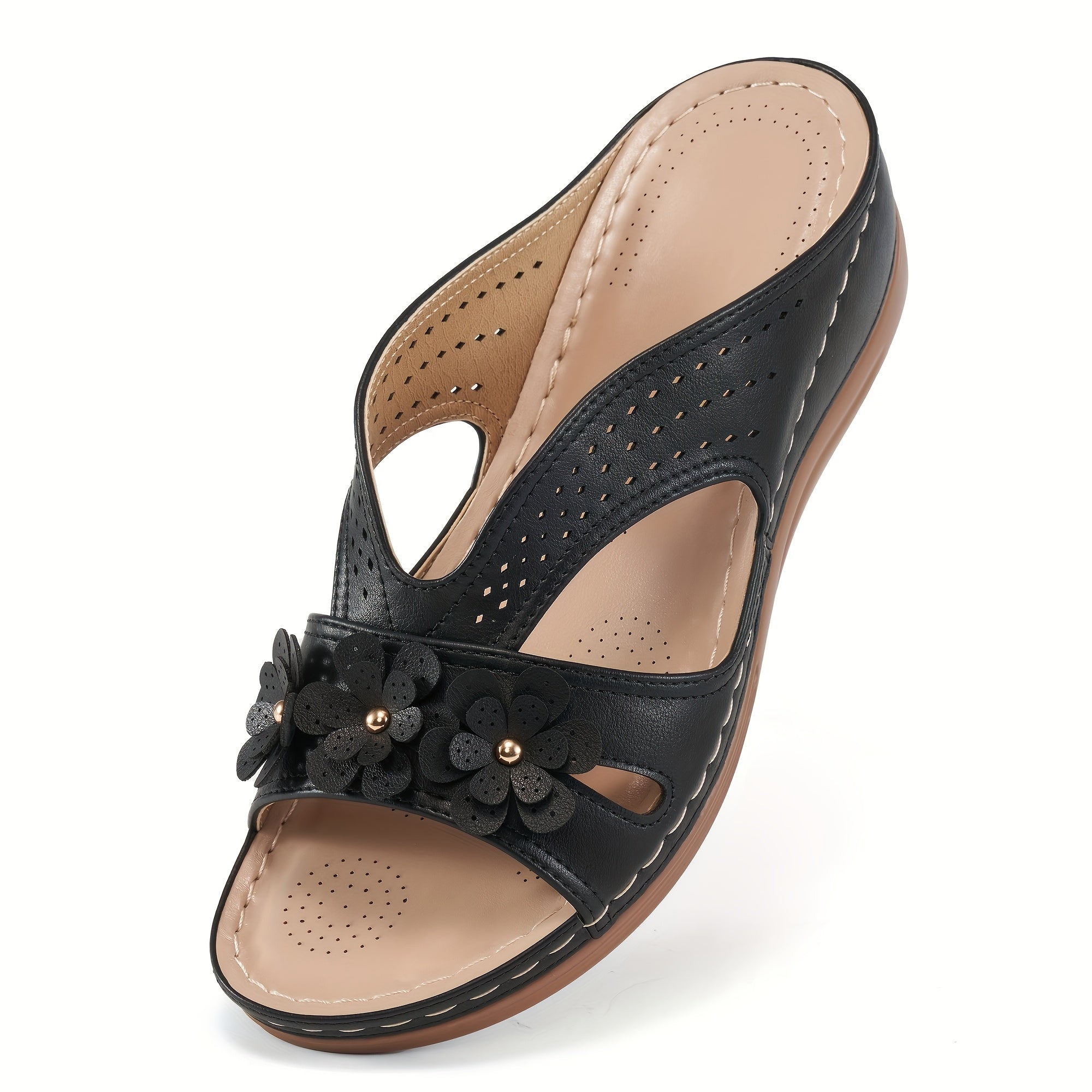 Norabel - Orthopaedic Comfort Wedge Sandals – Stability, Lightness and Natural Posture