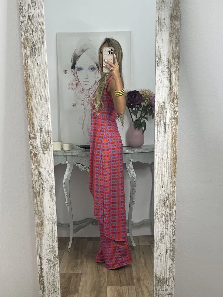 Nerola - Geometric Printed Two-Piece Set