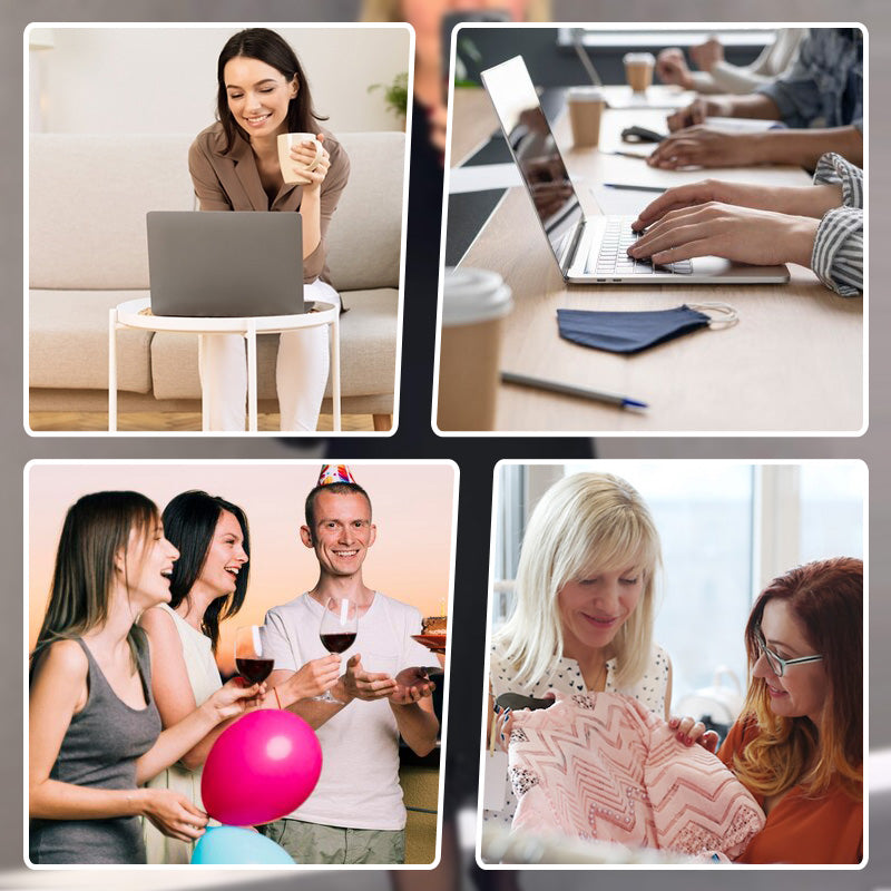 Thessariae - Elegant Crystal Dress with Round Neckline