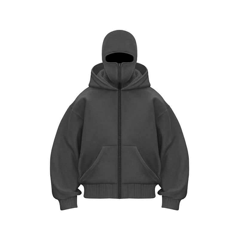 Lucas - Double layer hoodie with quilted lining
