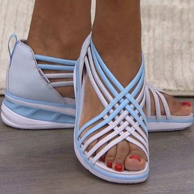 Zelina - Premium Lightweight Sandals with Cushioned Footbed and Orthopedic Support