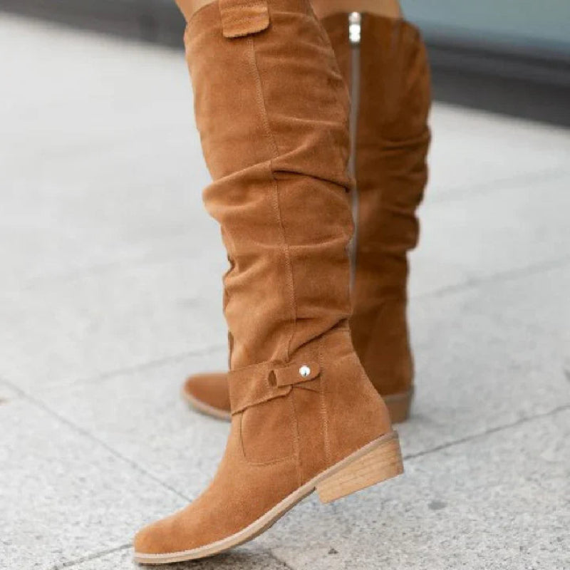 Sorcha - Women's Suede Over-The-Knee Boots | Ideal for Autumn/Winter