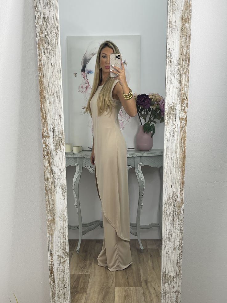 Sela – Elegante Fally Co-ord Set: Top + Rok