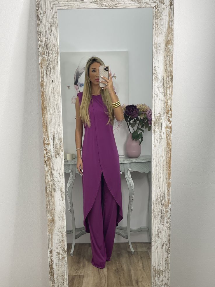 Sela – Elegante Fally Co-ord Set: Top + Rok