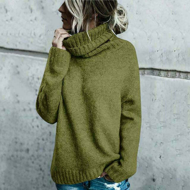Loveday - Oversized Turtleneck Sweater for Women | Great for Casual Days