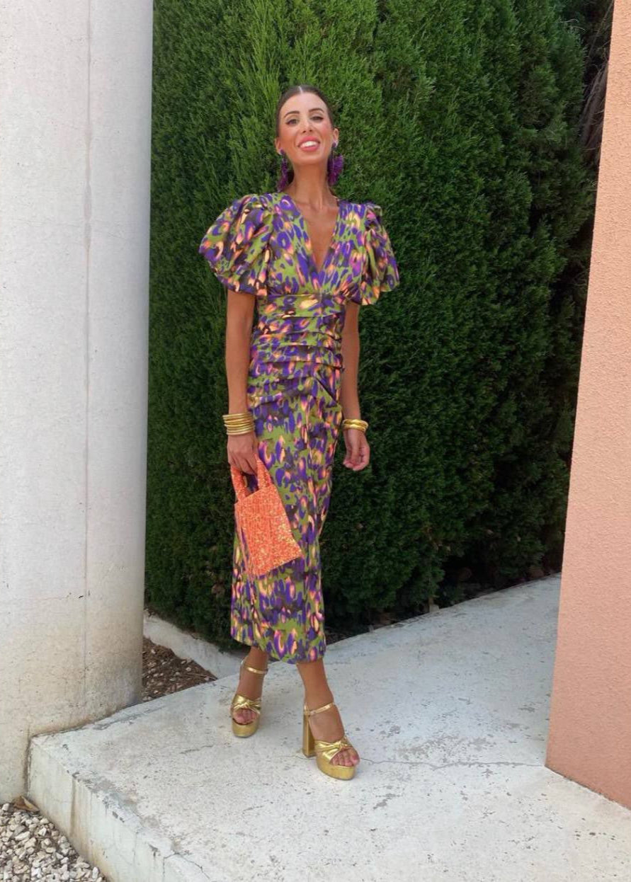 Sofia - Stylish and Vibrant Dress