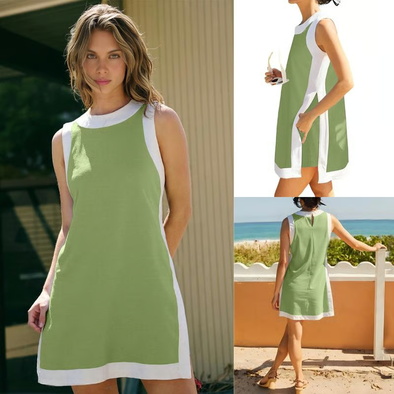 Orinthia - Women's Sleeveless Top and Assorted Shorts Casual Set