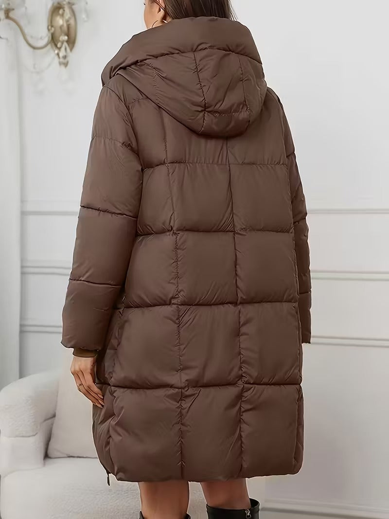 Oralindrea - Lightweight and Elegant Winter Coat with Hood