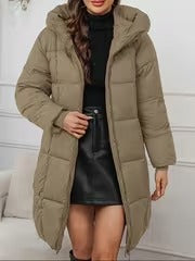 Oralindrea - Lightweight and Elegant Winter Coat with Hood