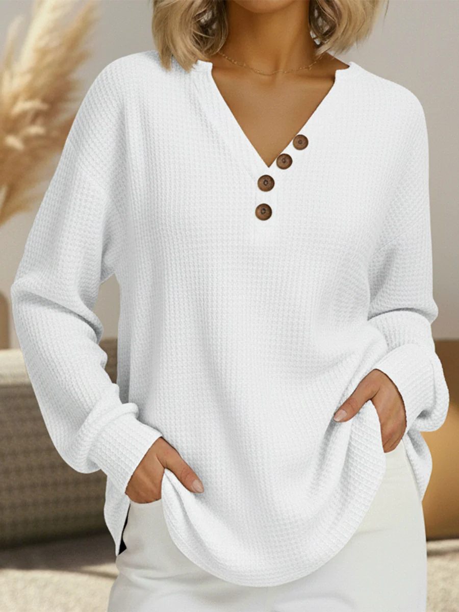Delvarina - Stylish Casual Sweater for Cool Days