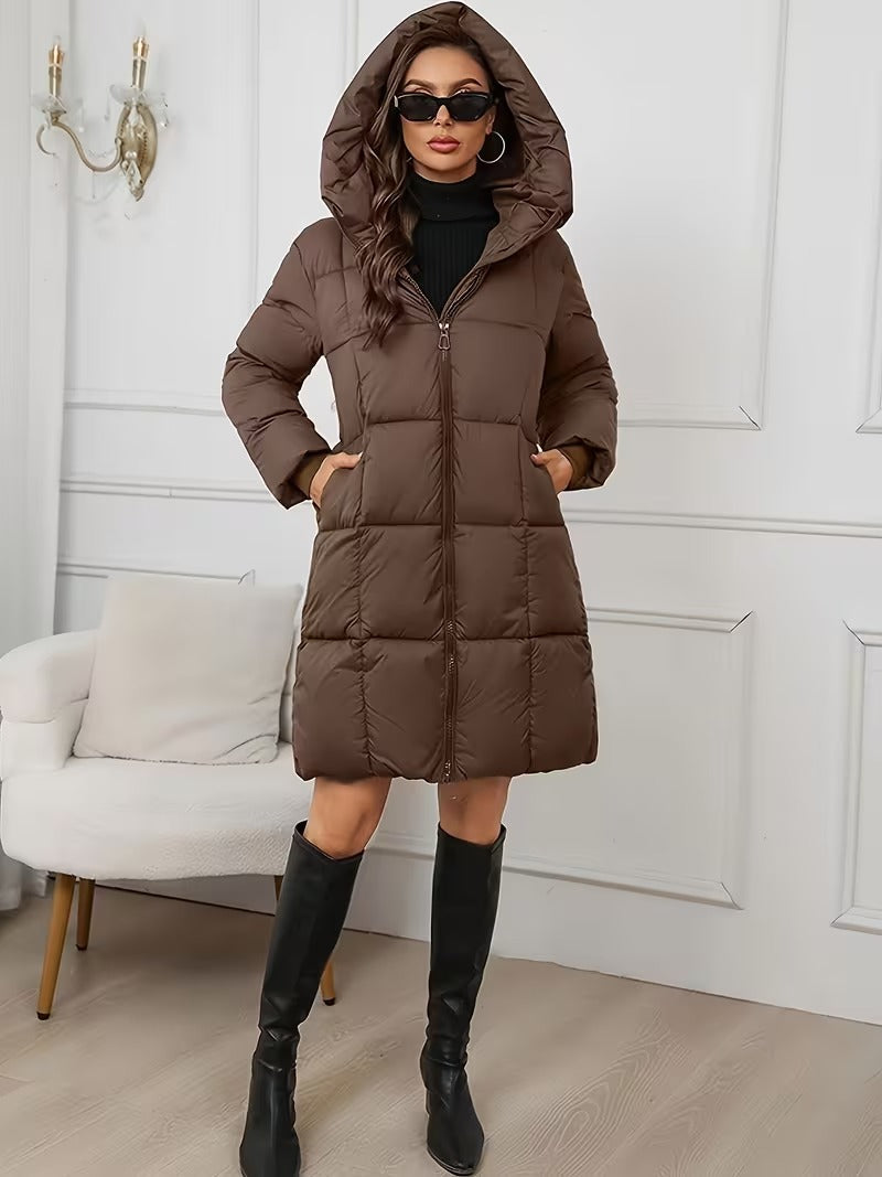 Oralindrea - Lightweight and Elegant Winter Coat with Hood
