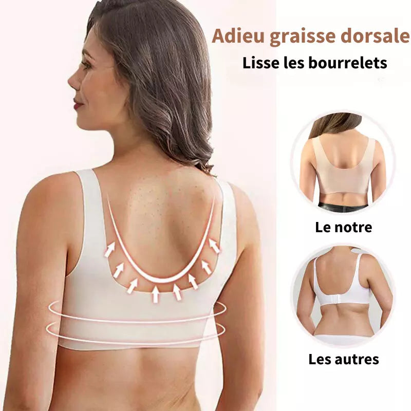 Cira - Wireless bra with front closure (pack of 3)