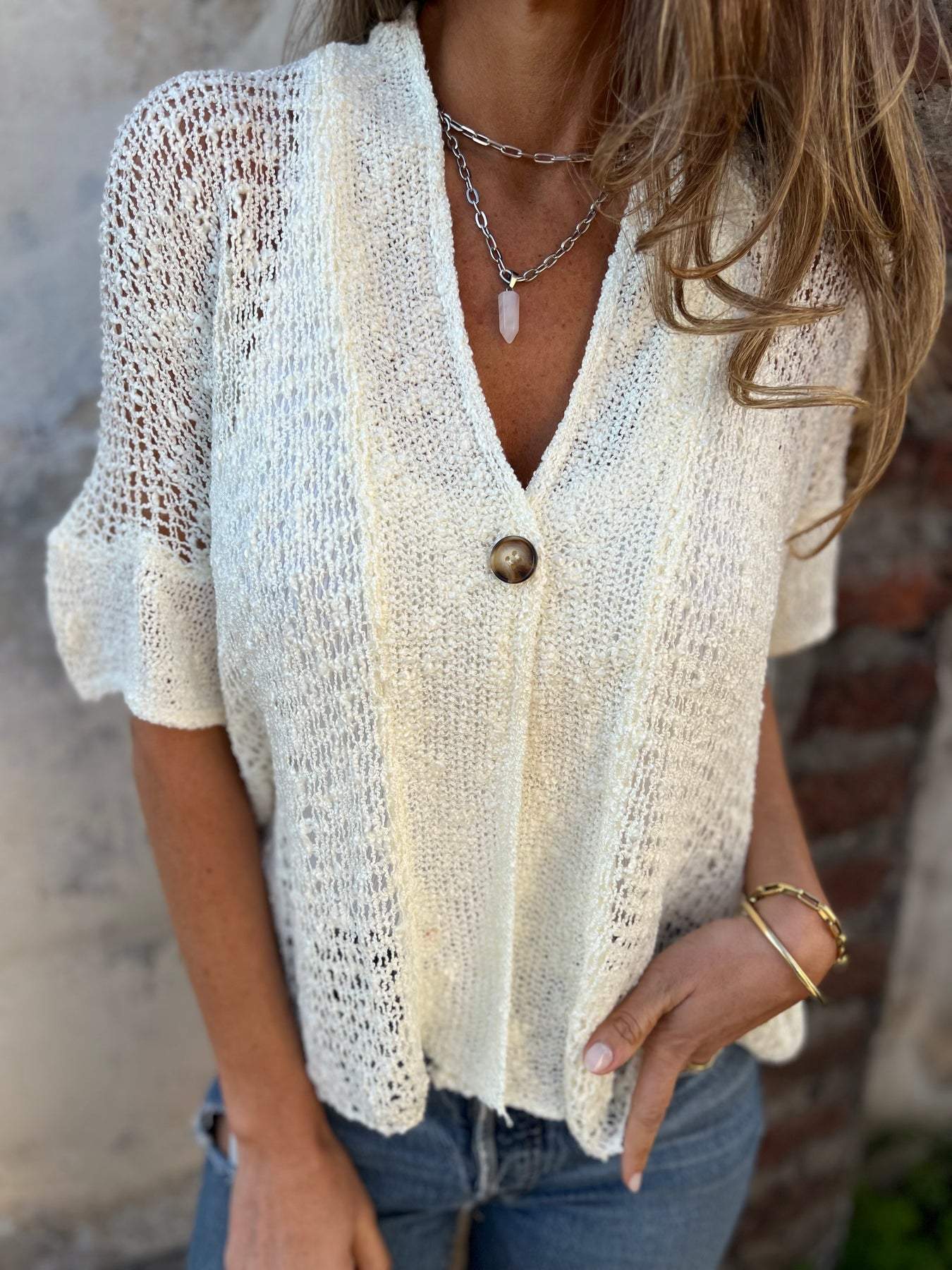 Aya - Casual Elegance Knitted Cardigan