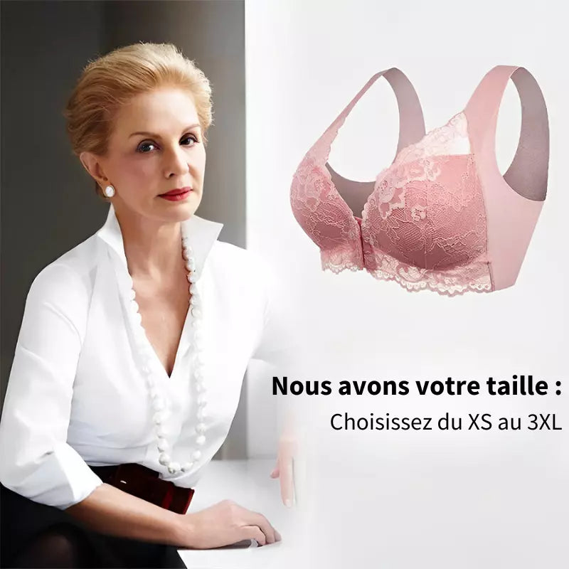 Cira - Wireless bra with front closure (pack of 3)