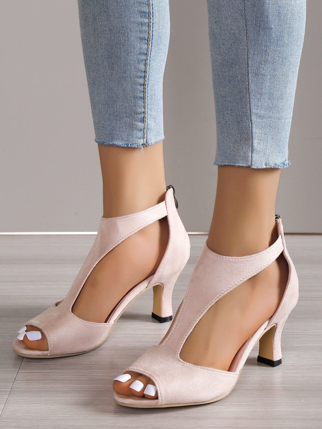 Mona - Orthopedic Leather High Heels - Comfort and Elegance for Every Step