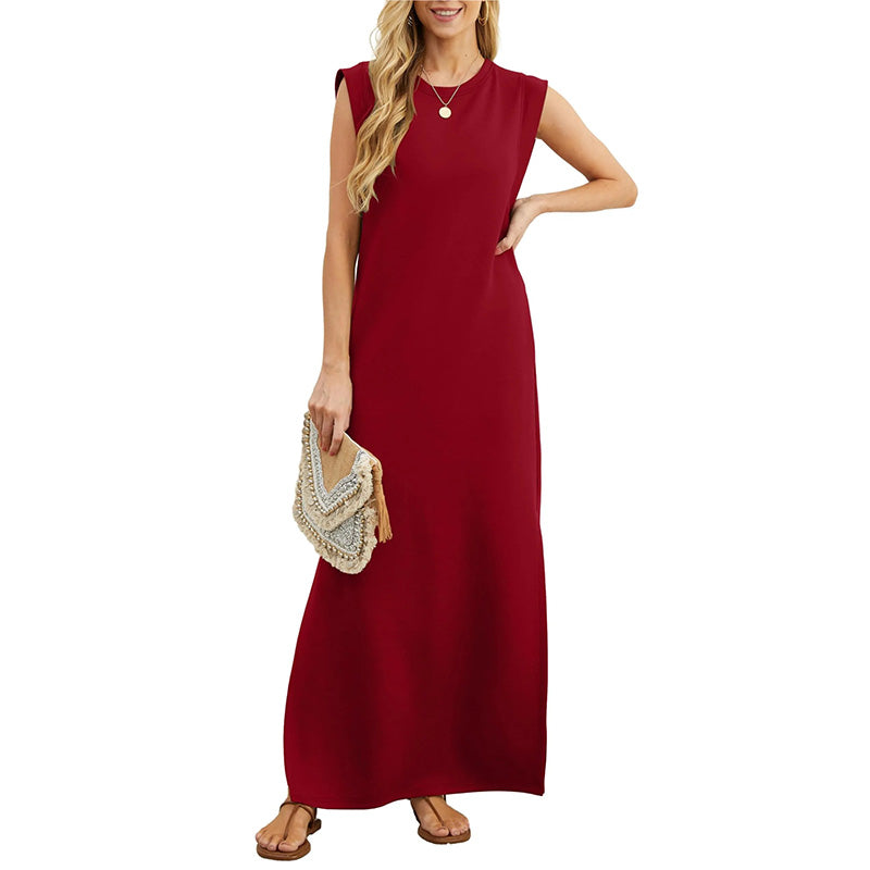 Soline - Sleeveless Summer Maxi Dress