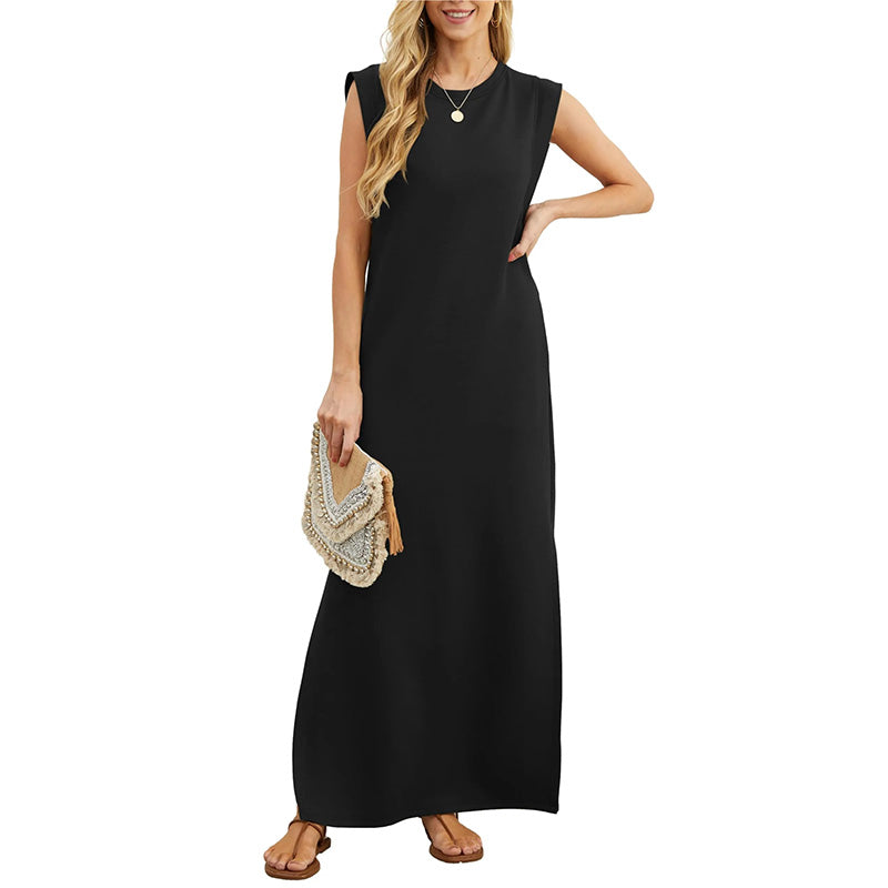 Soline - Sleeveless Summer Maxi Dress
