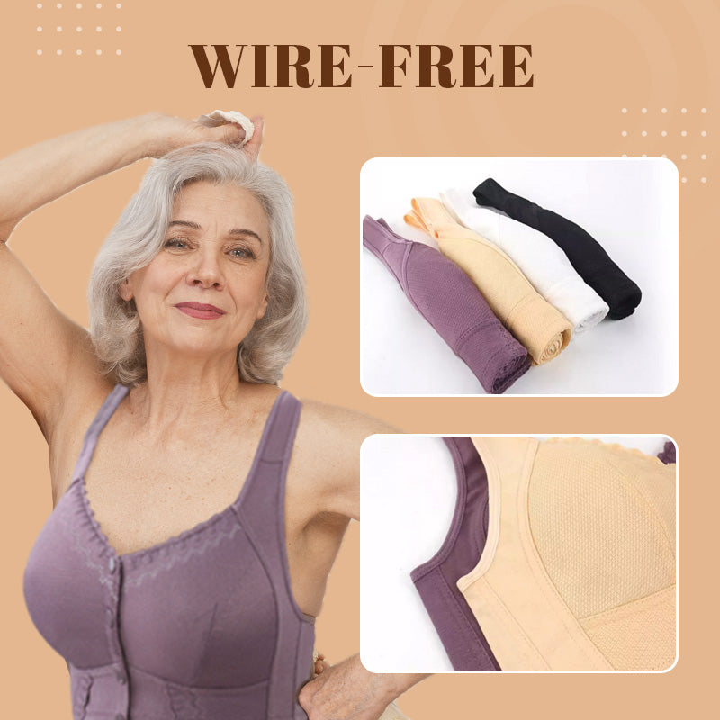 Jetje - Breathable Bra with Front Closure