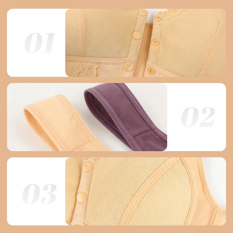 Jetje - Breathable Bra with Front Closure