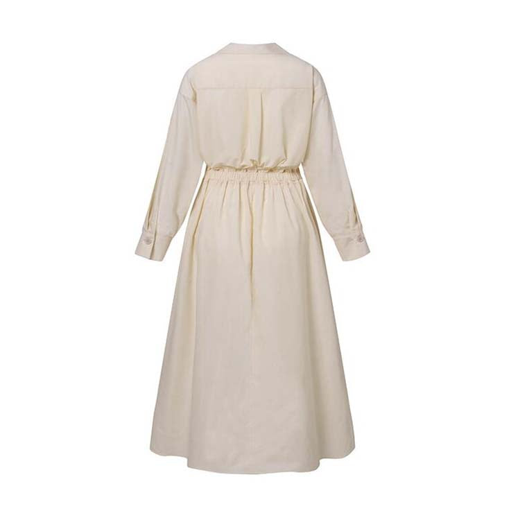 Barbe™ - Long Cotton Linen Maxi Dress