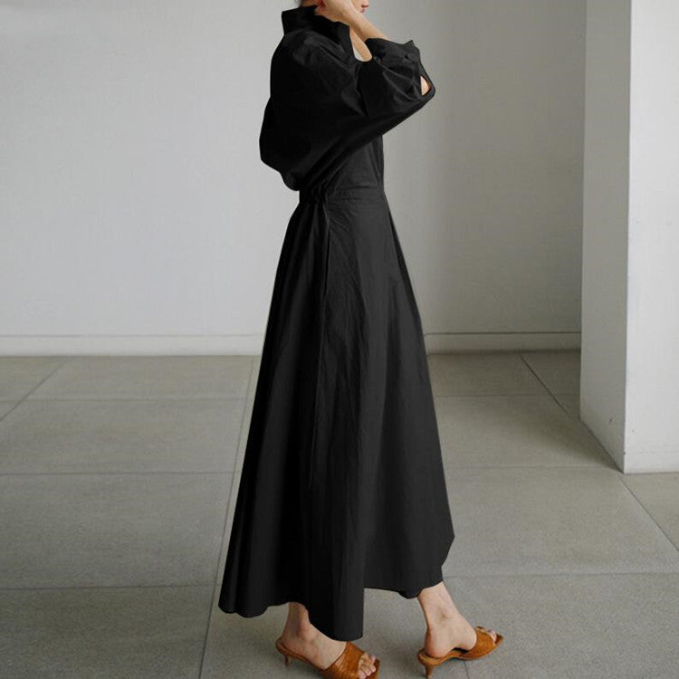 Barbe™ - Long Cotton Linen Maxi Dress