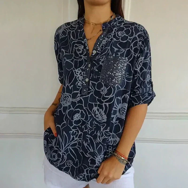 Maja - Women's printed shirt