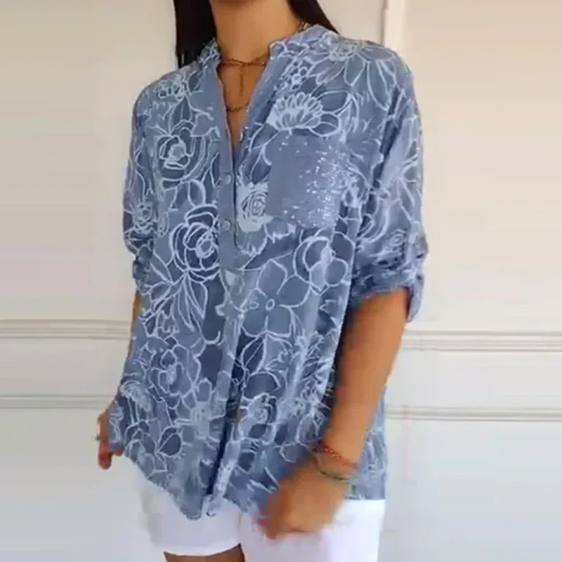 Maja - Women's printed shirt