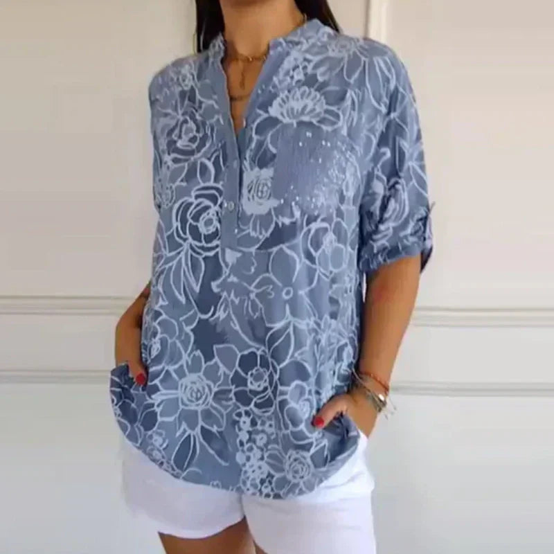 Maja - Women's printed shirt