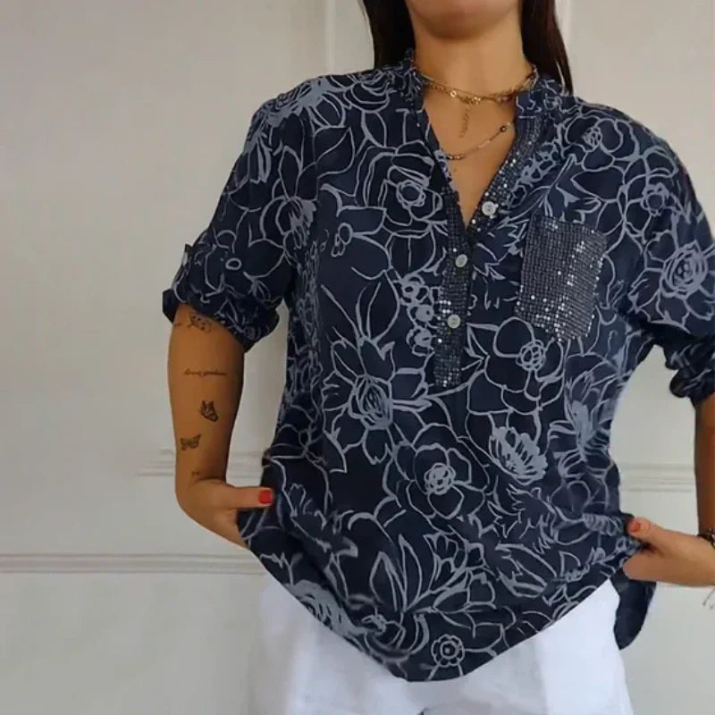Maja - Women's printed shirt