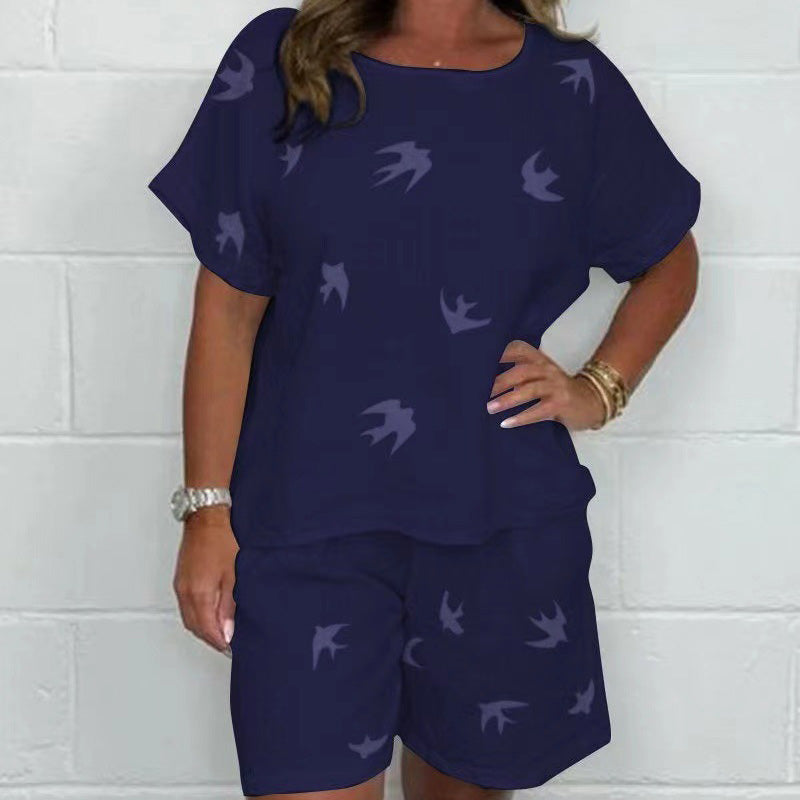 Selena - Cotton and Linen Printed Casual Set