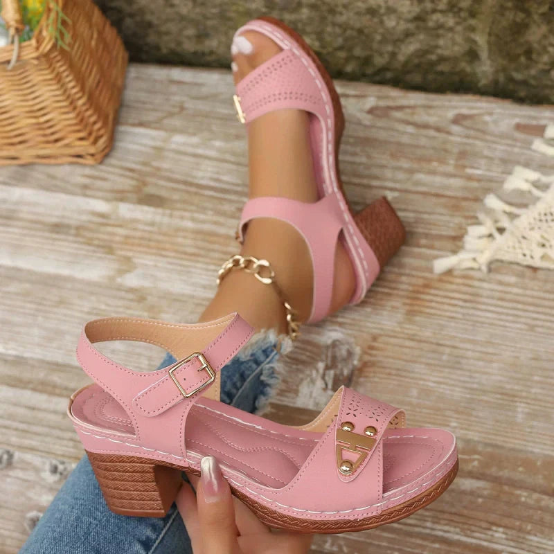 Odelia - Heeled Sandals for Women