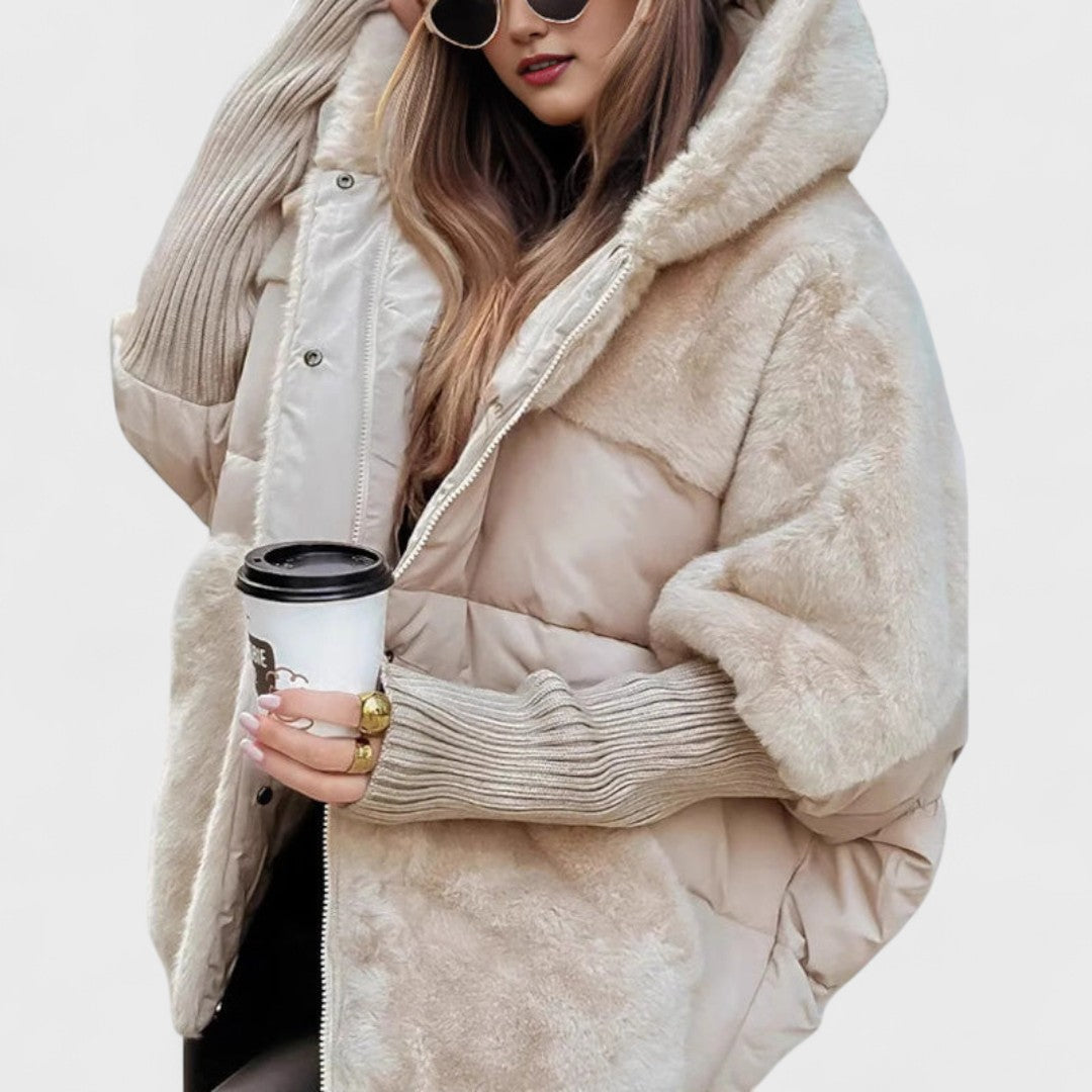 Ceralinne - Women's Soft and Elegant Puffer Jacket