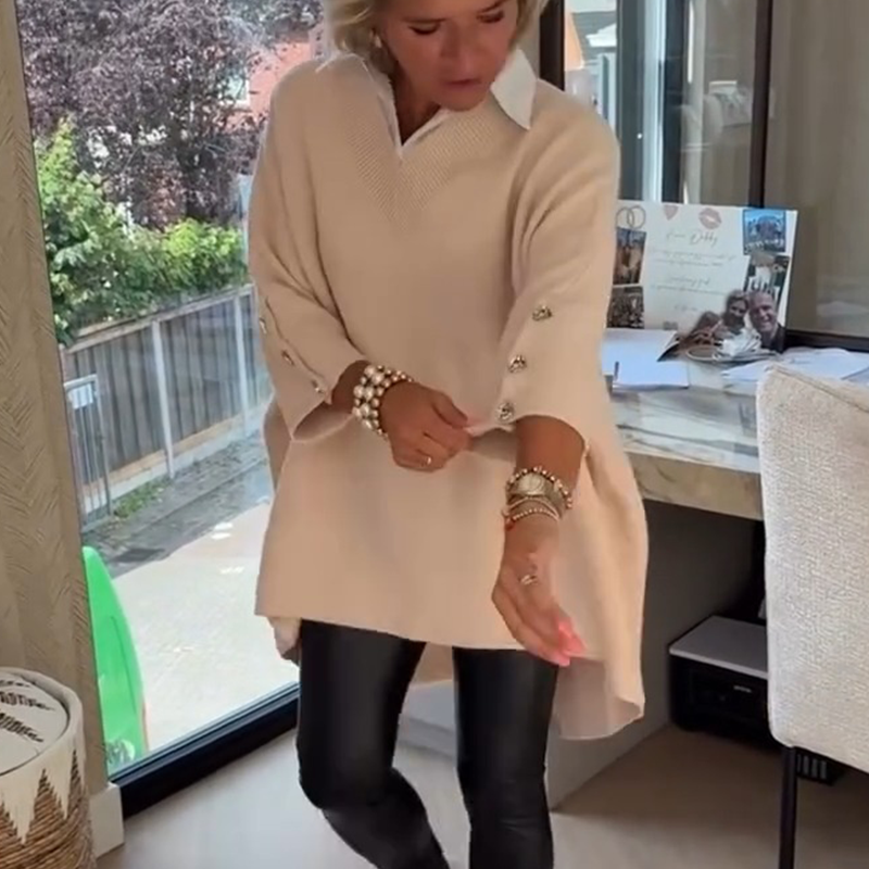 Rosavianne - Chic Women's Blouse with Shirt Collar