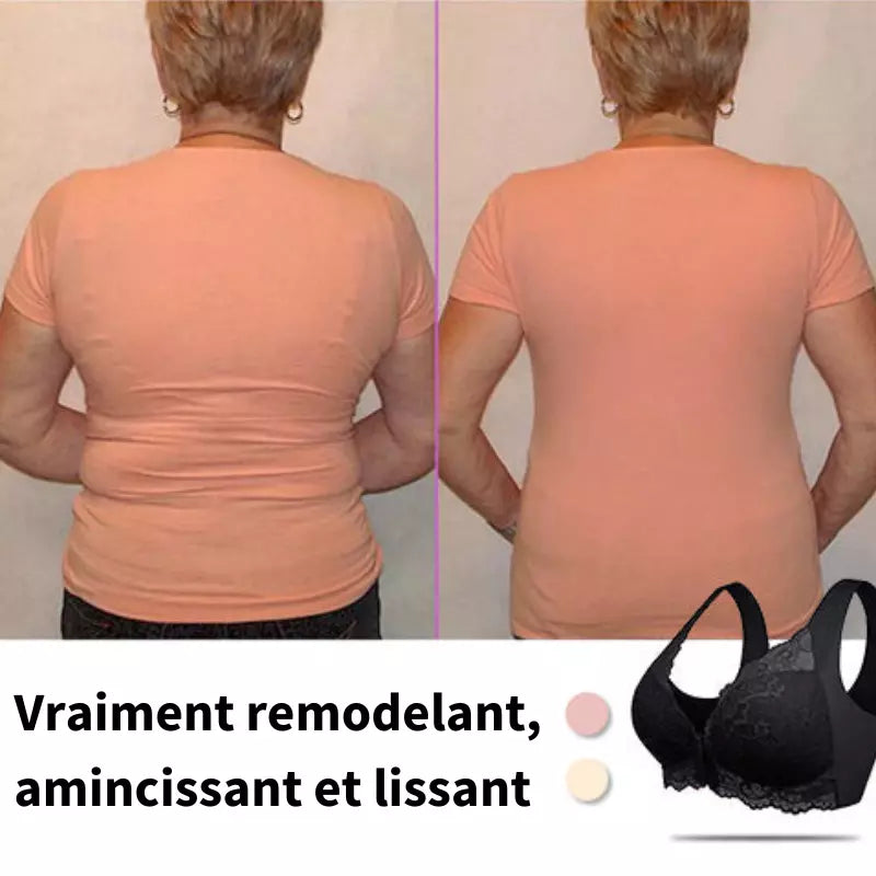 Cira - Wireless bra with front closure (pack of 3)