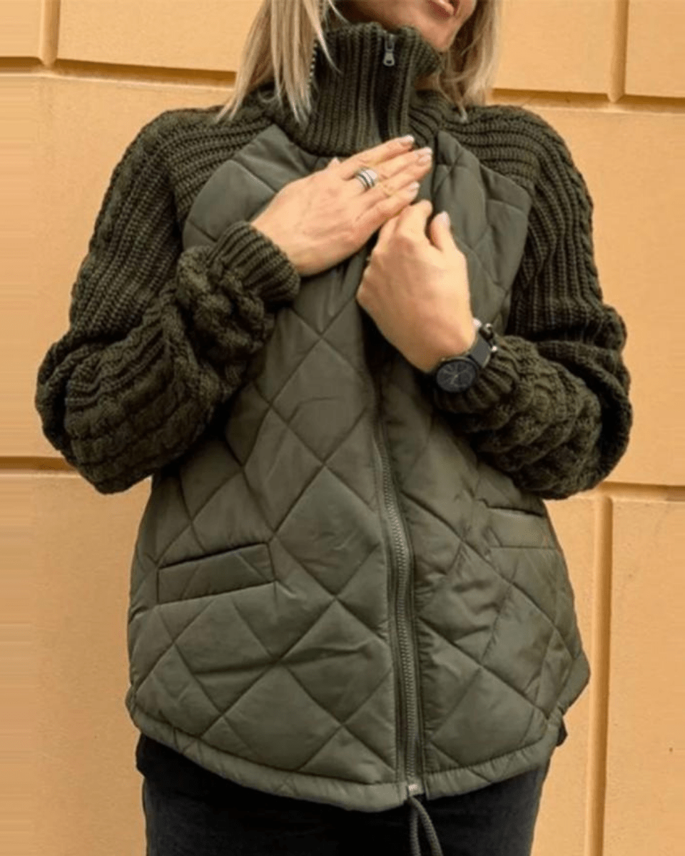 Bravina™ - Casual Knitted Fleece Jacket
