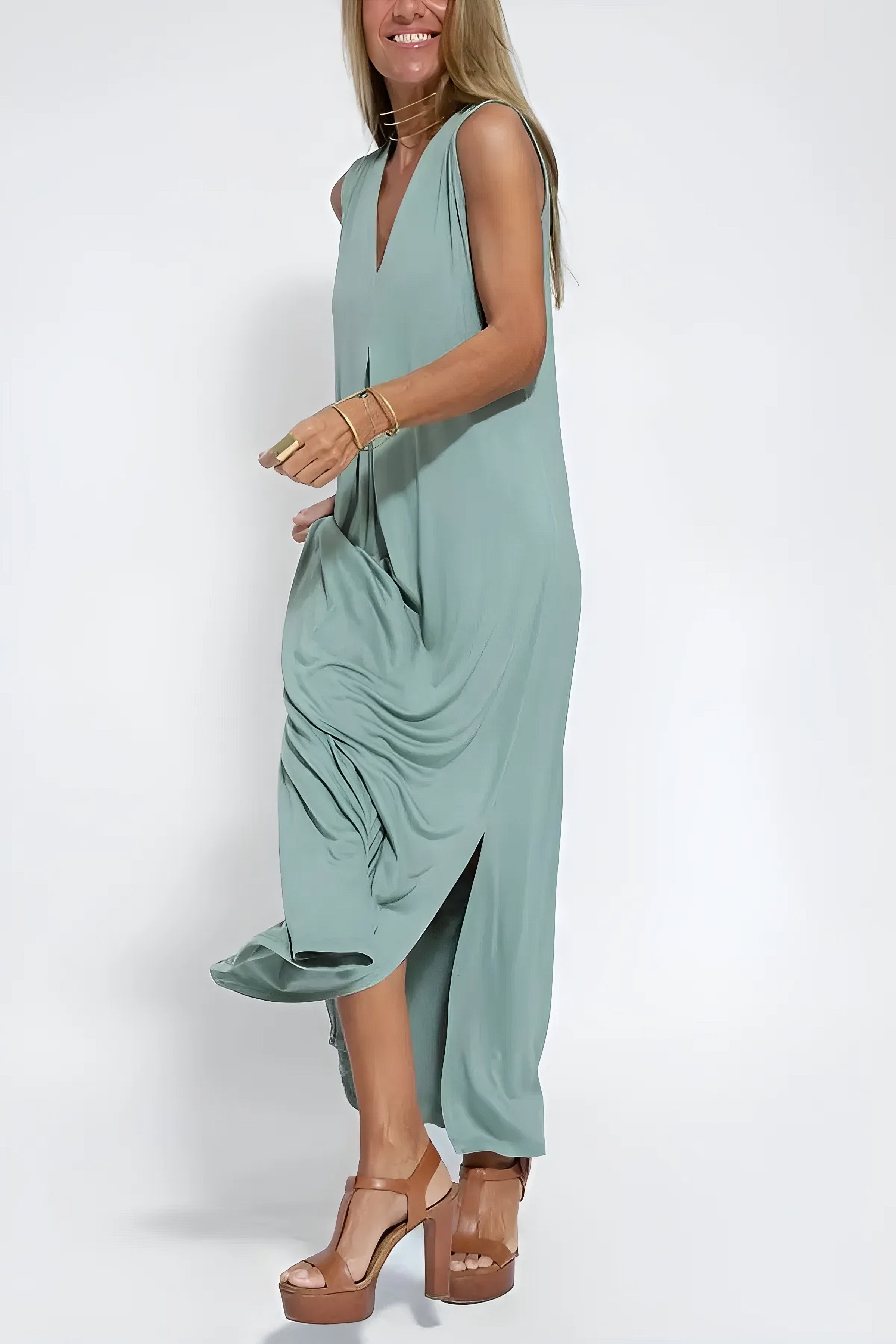 Katriel™ - Elegante jurk met een accentuerende snit