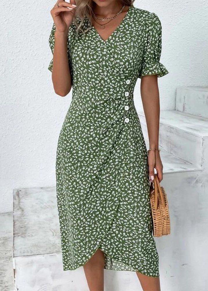 Aysel™ - Elegant and Comfortable Floral Dress