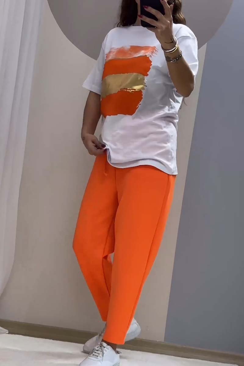 Helira - Casual Set with Top and Pants for Everyday Style